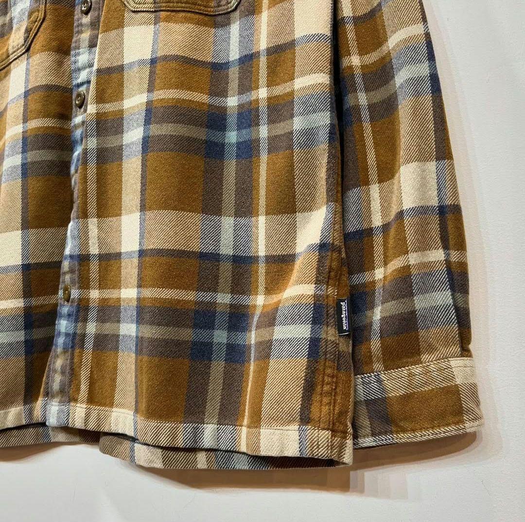 【Patagonia】パタゴニア フィヨルド フランネルシャツ 53947 美品