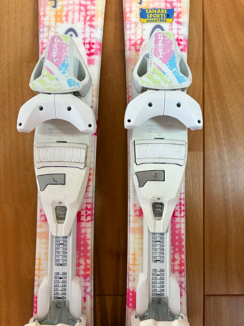 HEAD ジュニア用 スキー板 ビンディング付き atomicストツク付