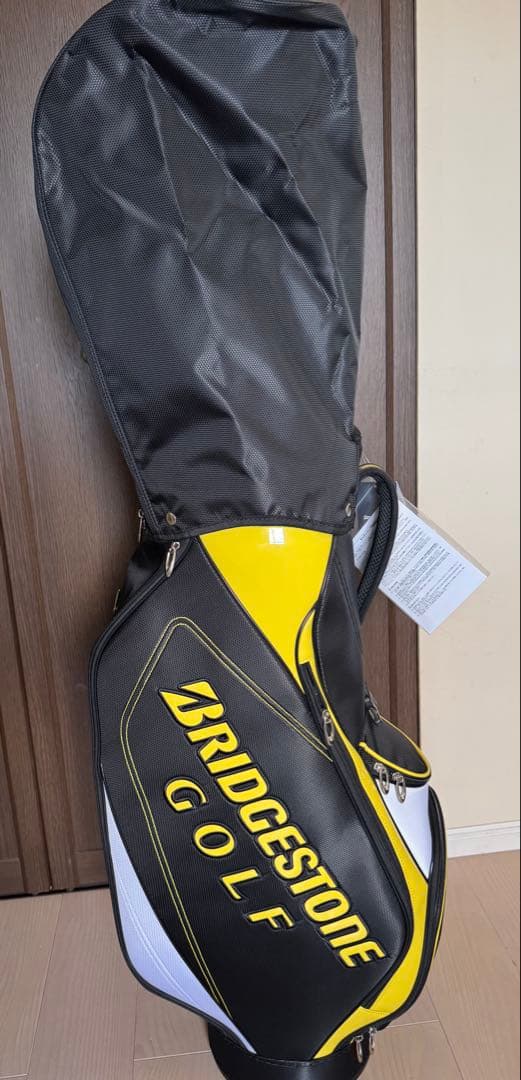 BRIDGESTONE GOLF キャディバッグ 黒/黄色