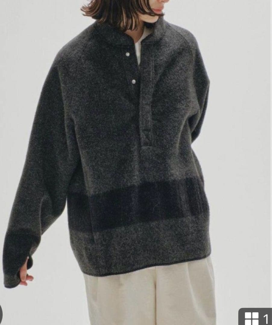 トップス TODAYFUL Halfbotton Wool Pullover