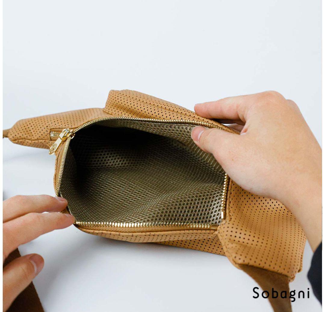 最終値下げ 美品 muta Punching ボディバッグ ショルダー ムータ