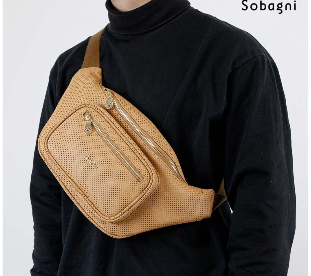 最終値下げ 美品 muta Punching ボディバッグ ショルダー ムータ