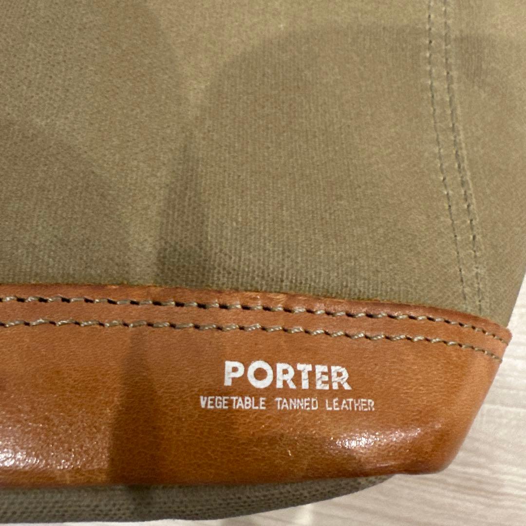 PORTER トートバッグ カーキ