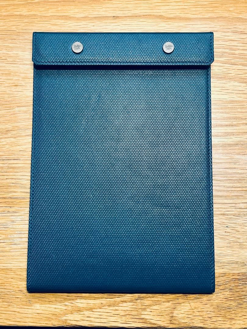 【POSTALCO】オールレザースナップパッド A5 ネイビー（リフィル付き）