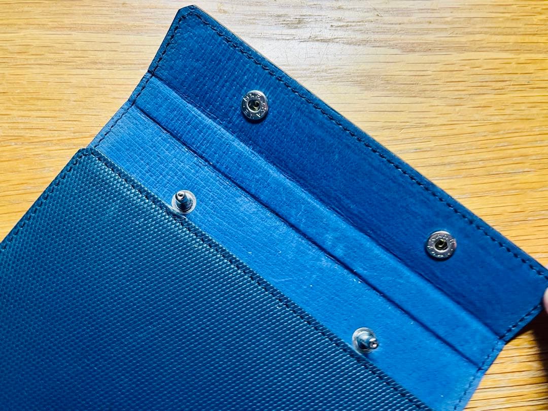 【POSTALCO】オールレザースナップパッド A5 ネイビー（リフィル付き）