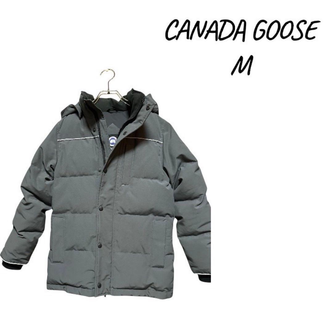   グレー ダウンジャケット M♡防寒，冬物