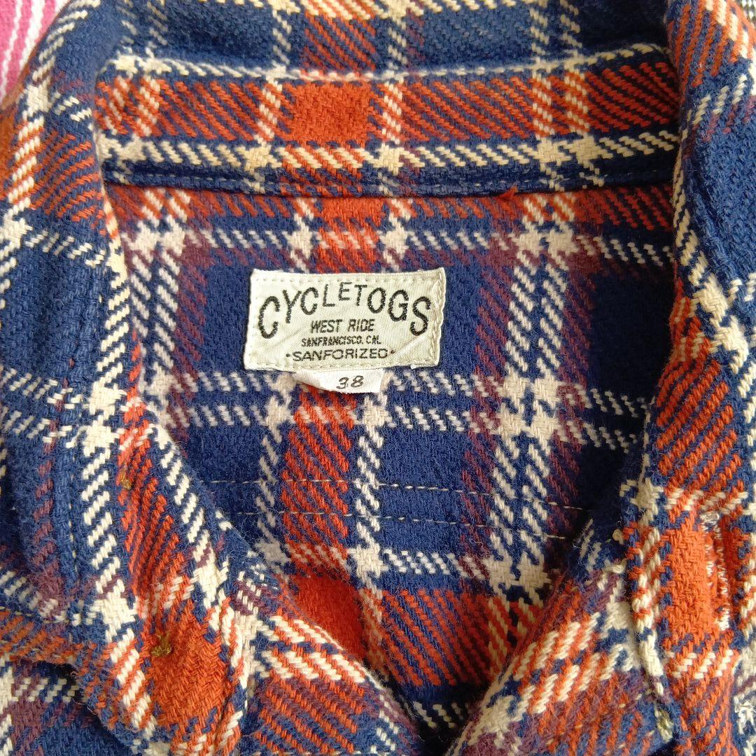 名作逸品！極美品！ウエストライド★WESTRIDE★ヘビーネルシャツ★日本製