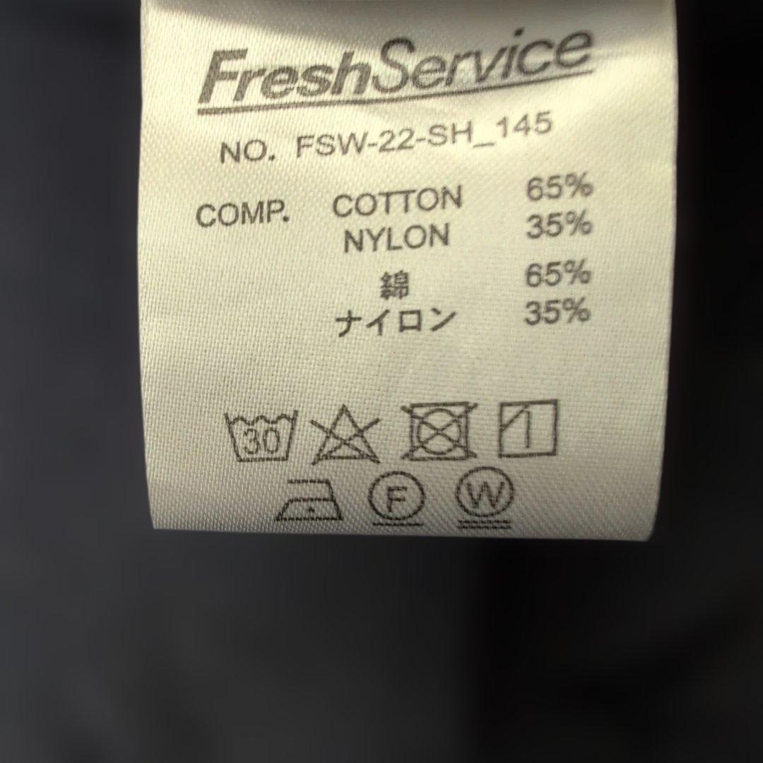 Fresh Service カーゴポケットレギュラーカラーユーティリティシャツ