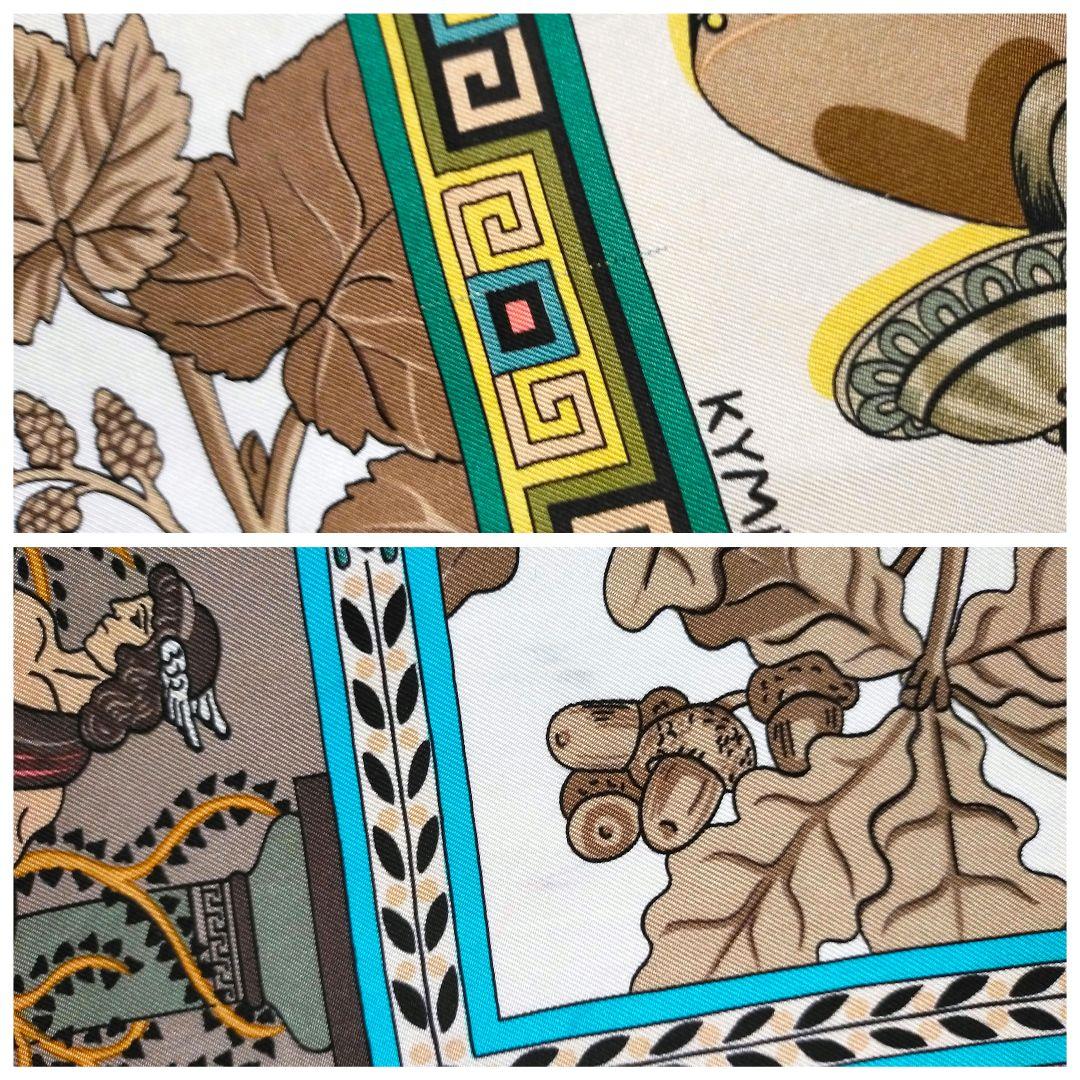 ☘️美品☘️ エルメス カレ90　Musique Des Dieux 神々の音楽