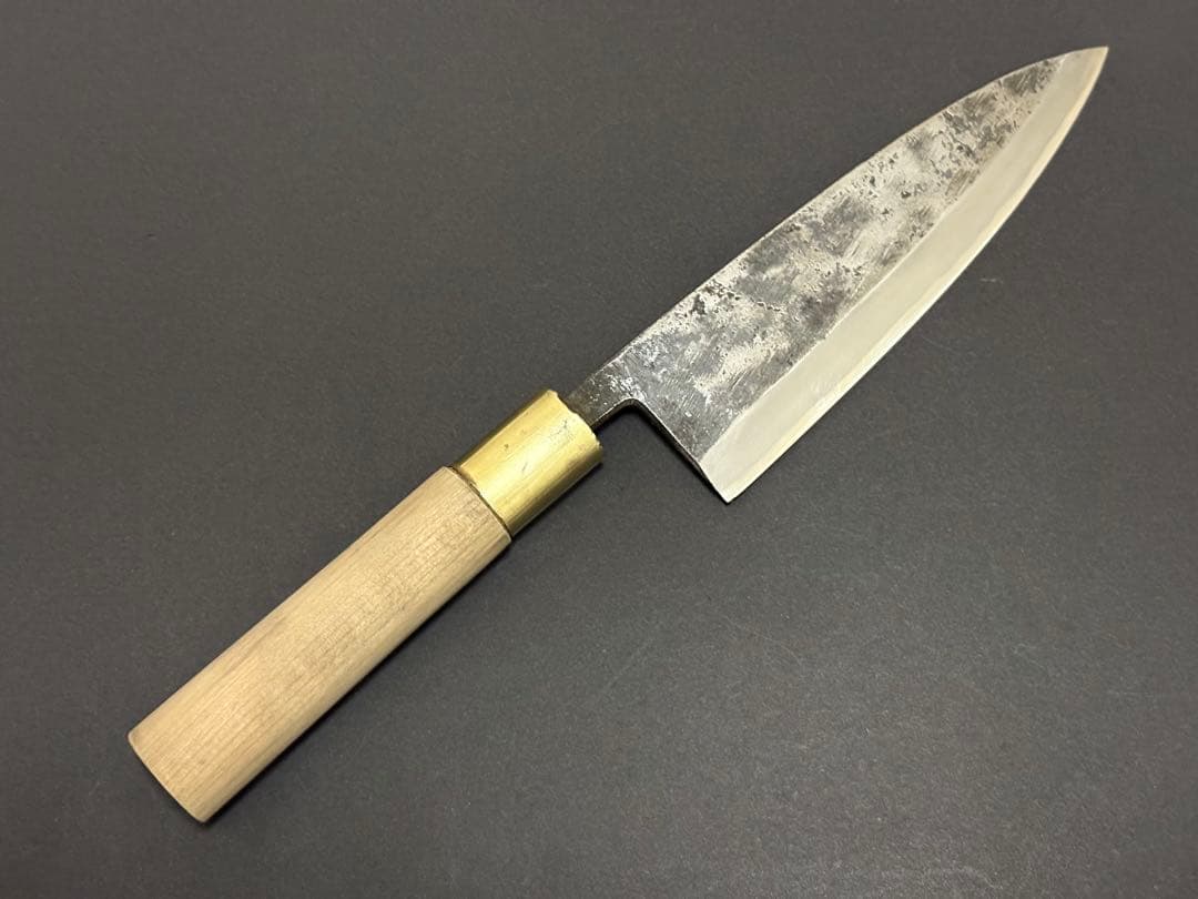 正本 出刃 黒打ち 155mm