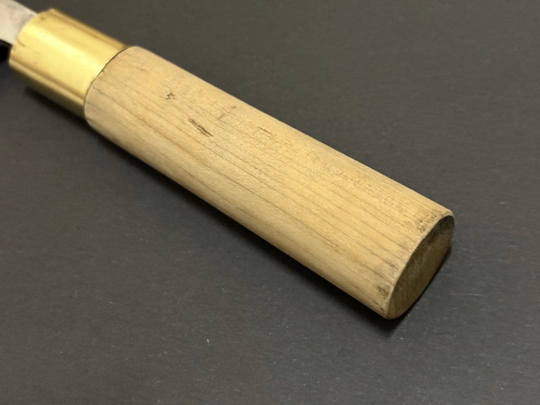 正本 出刃 黒打ち 155mm