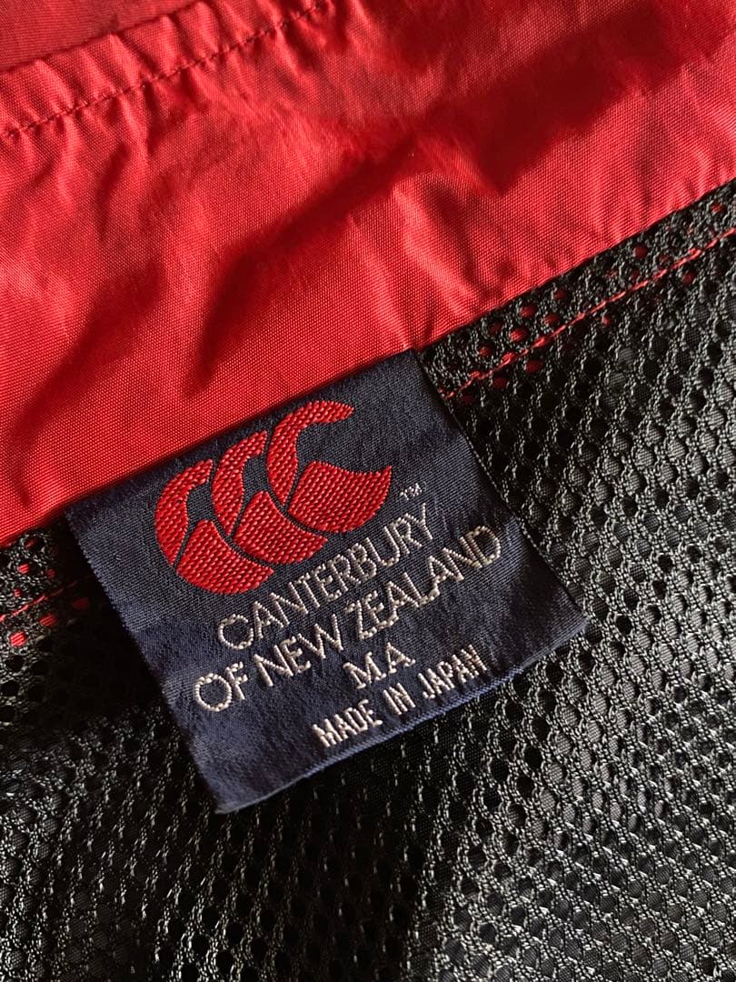 カンタベリー 日本代表 ウォームアップウェア 赤/黒