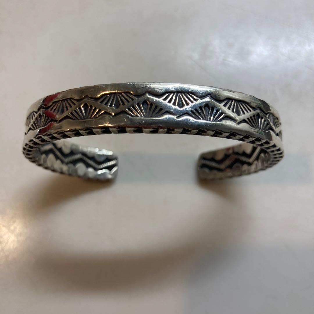 サンシャインリーブス　4面スタンプ　レア　バングル　希少モデル　ヘビーゲージ