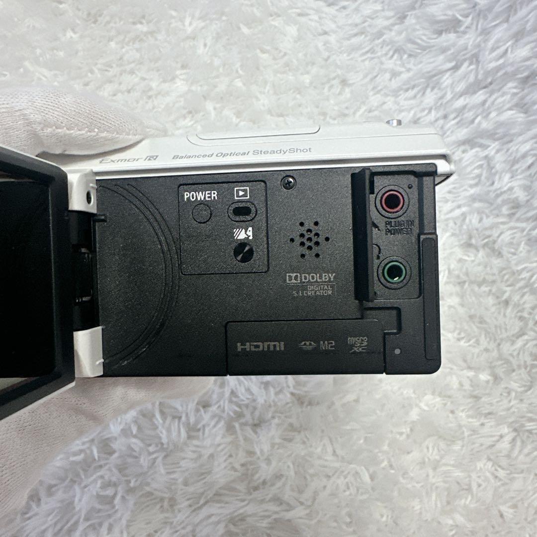 SONY HDR-CX535 バッテリー×3 バッテリーチャージャー　白