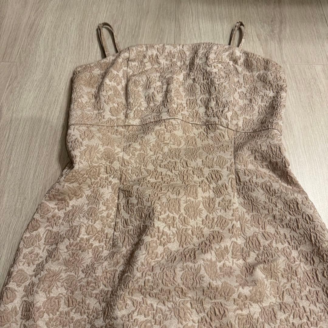 SNIDEL ボレロセットジャガードドレス　1