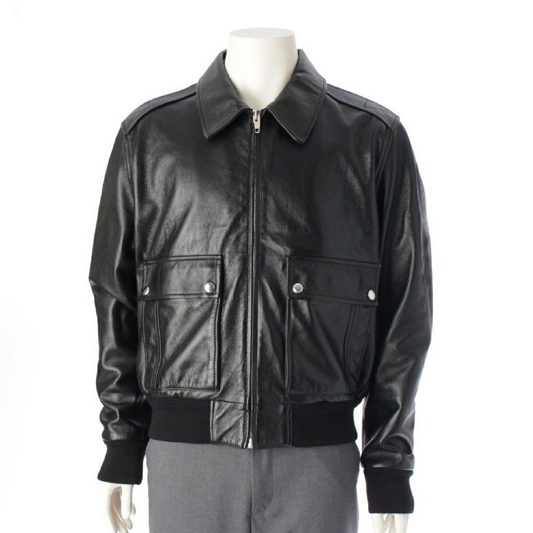 カ*ん様 CELINE クラシックアビエーター ブルゾン / ソフトラムスキン