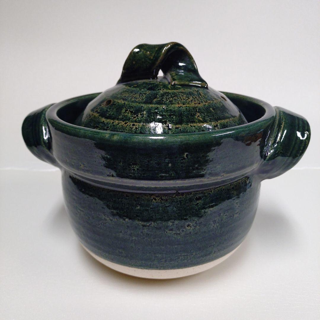 信楽焼　ご飯炊き土鍋5合用　飯炊き鍋