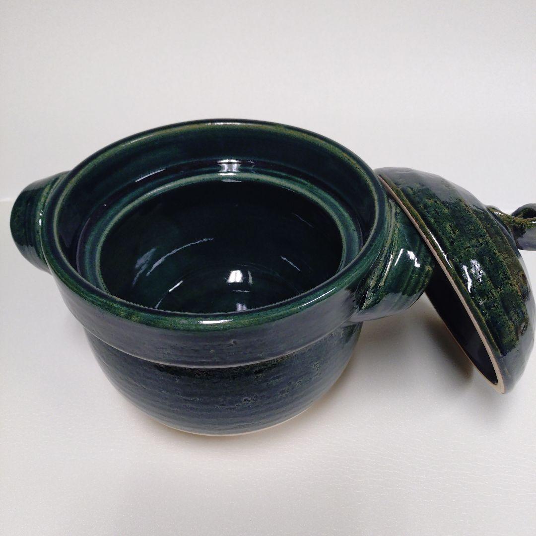 信楽焼　ご飯炊き土鍋5合用　飯炊き鍋