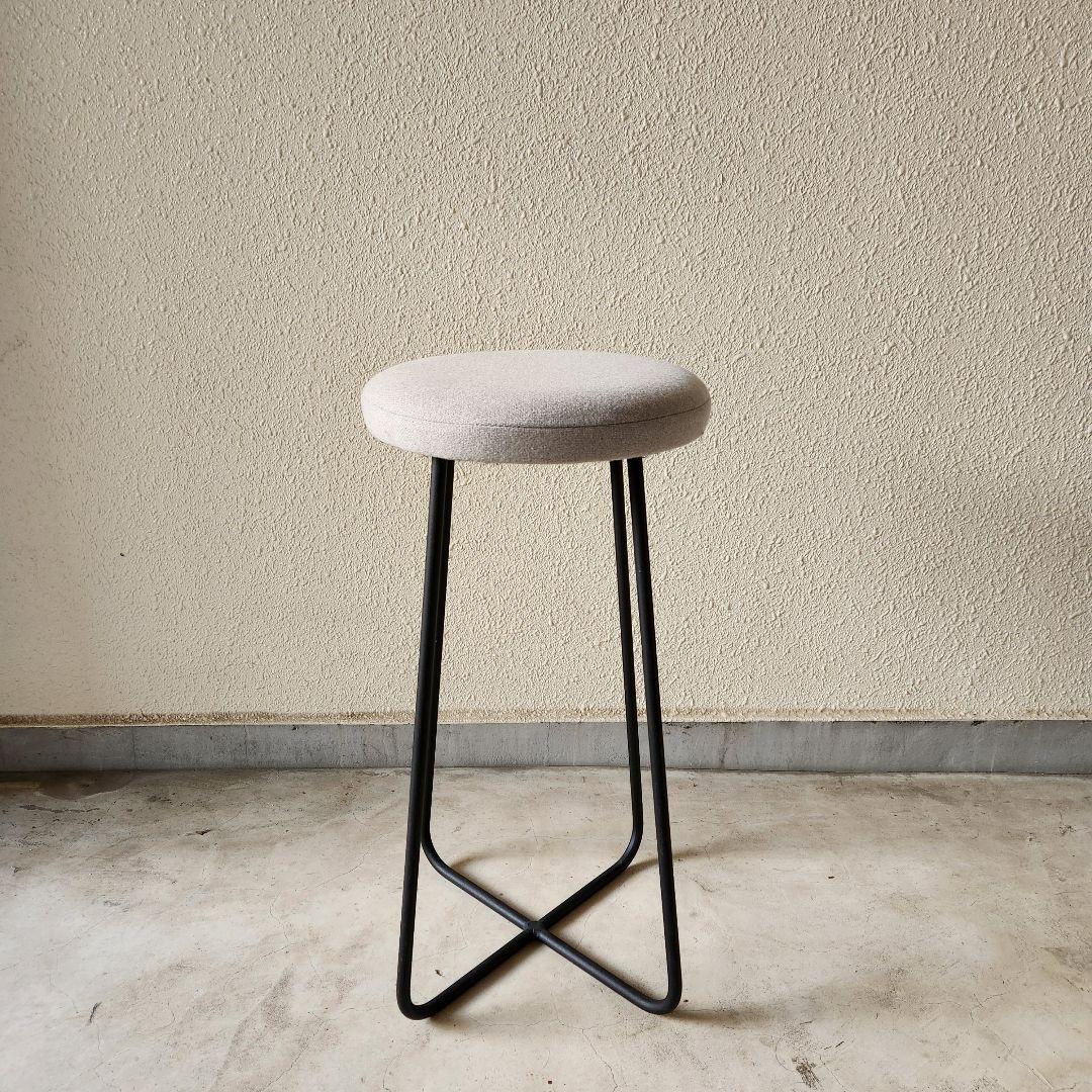 ピアスツール420　丸スツール　スツール　アイアンスツール　アイアン家具