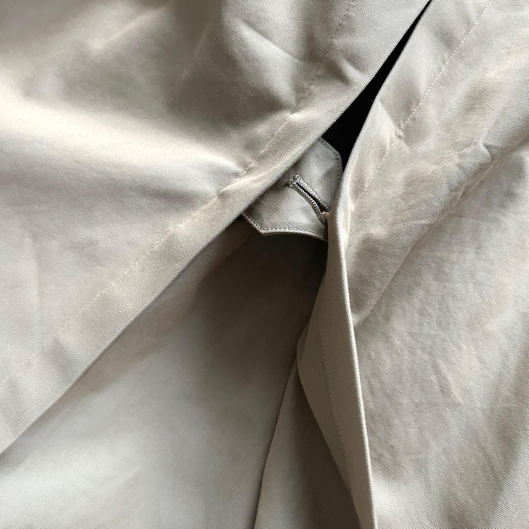 【美品】バーバリー　トレンチコート　ロング丈　ベルト付き　ベージュ　M相当