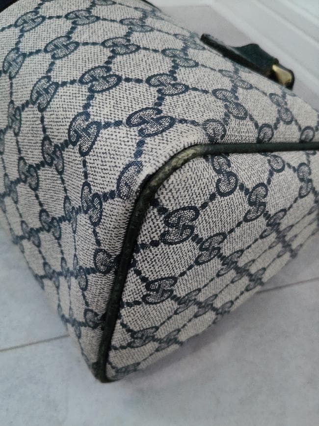 OLD GUCCI オールドグッチ シェリーライン GG柄 ミニボストンバッグ