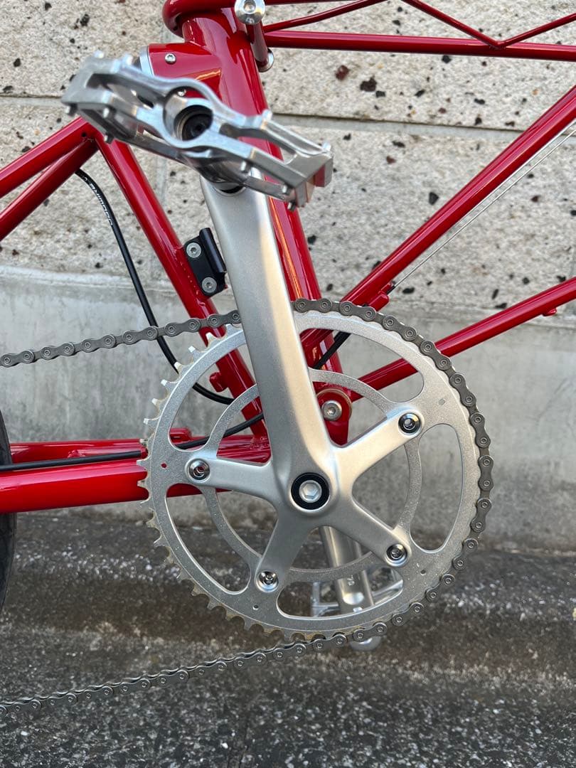 【即乗】ノーブランド（Alex Moulton風／TSR系？）再塗装 10速