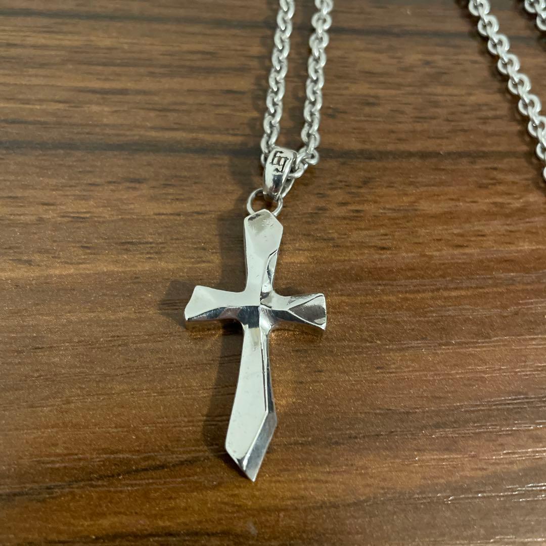 GARNI ガルニ シルバー クロスネックレス