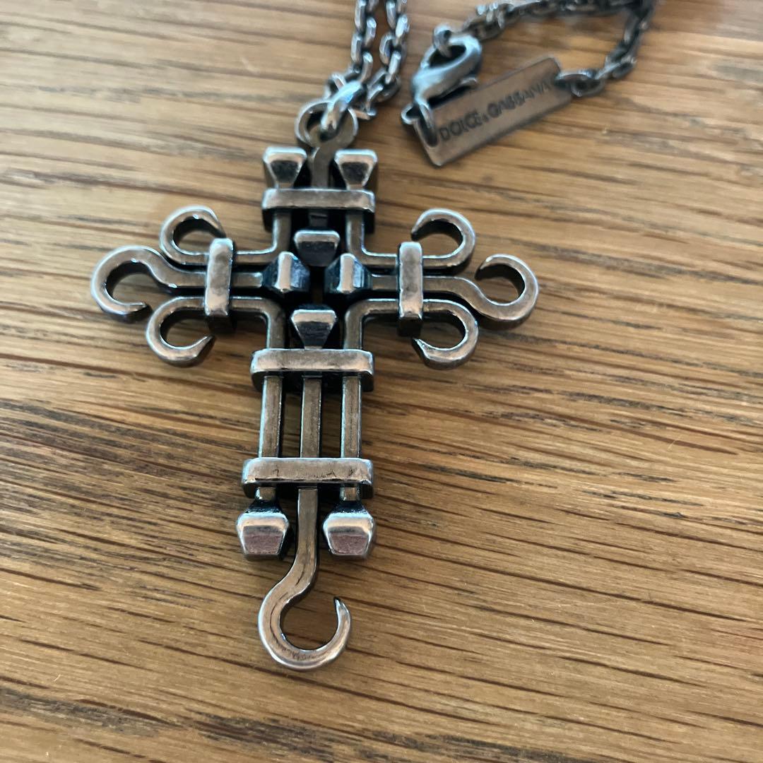 ドルチェ＆ガッバーナ　DOLCE＆GABBANA　ロザリオ　ネックレス　クロス