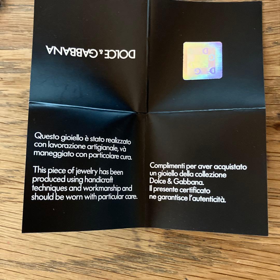 ドルチェ＆ガッバーナ　DOLCE＆GABBANA　ロザリオ　ネックレス　クロス