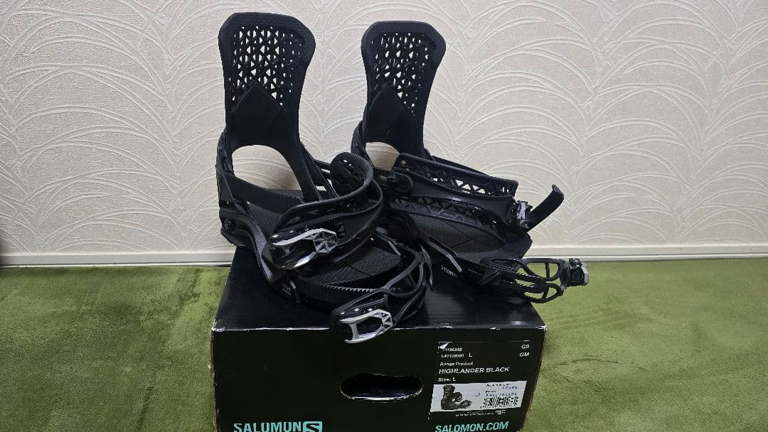 Salomon Highlander Black ビンディング Lサイズ