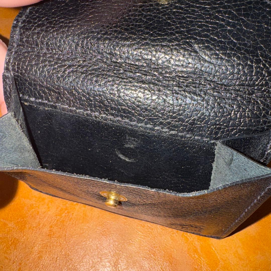 イルビゾンテ　三つ折り財布　ブラック