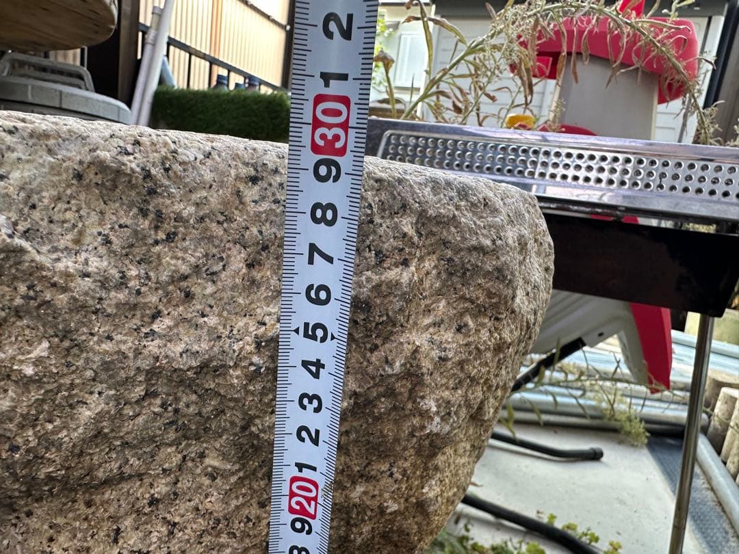 餅つき石臼　台付　奈良大阪手渡しのみ2025-3