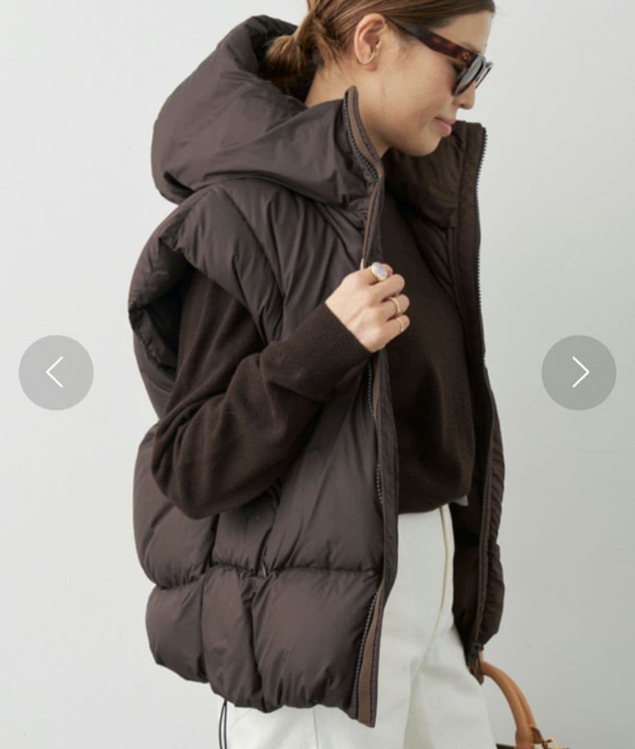 Deuxieme Classe【BACON/ベーコン】GILET◆ダウンベスト