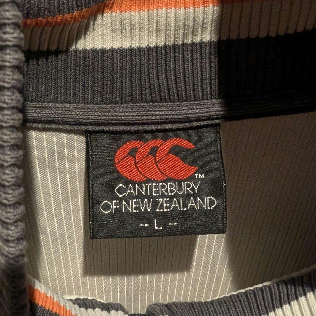 90s　カンタベリー　リンガー　ジャージセットアップ　ボーダー　コーデュロイ　L