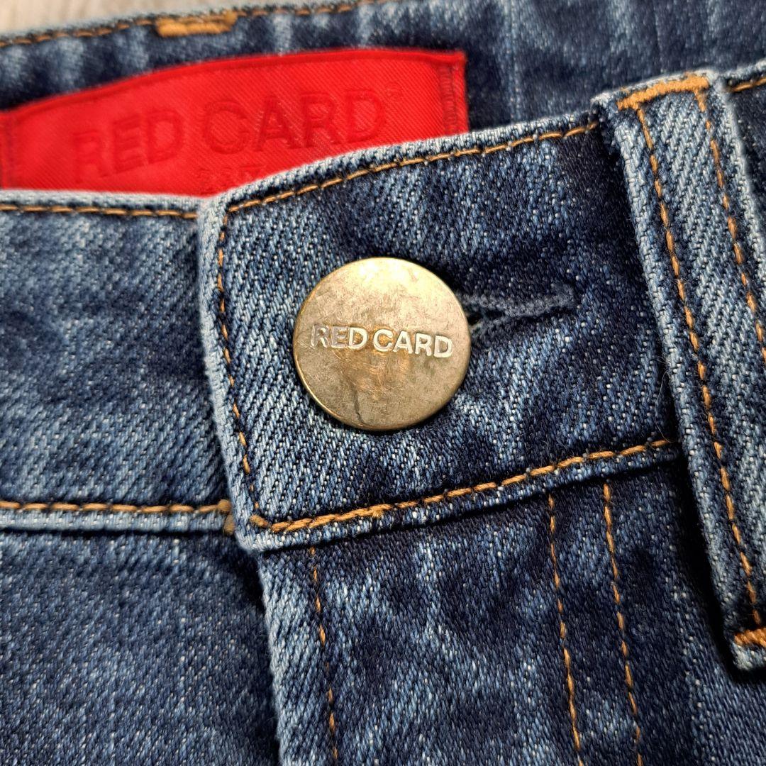 24AW 美品 23区 RED CARD デニムワイドパンツ 30 小さいサイズ