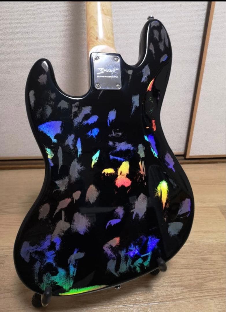 SPEAR エレキベース Gae-Bolg ゲイボルグ ホログラムレッド