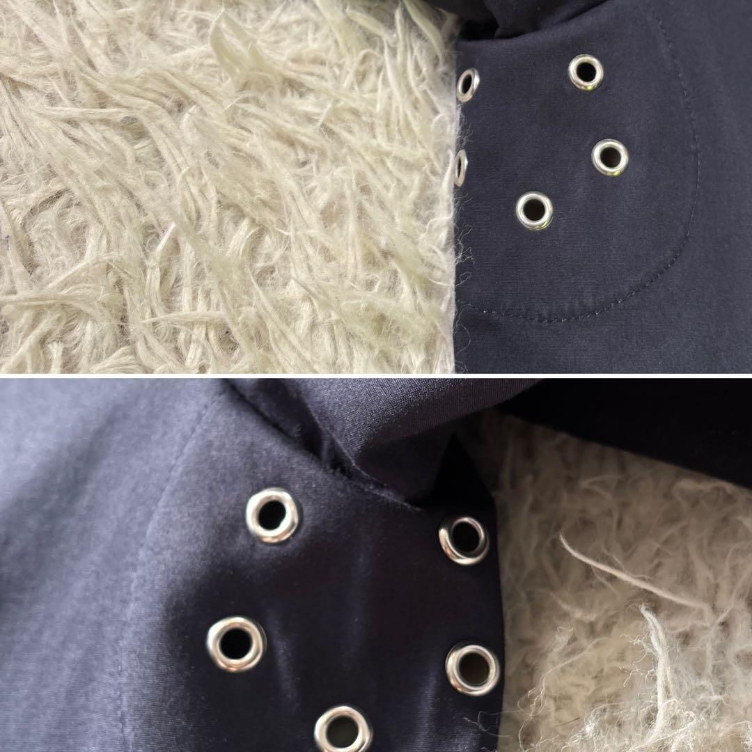 超人気☆【マッキントッシュフィロソフィー】ハウスチェック　ライナー　紺　38