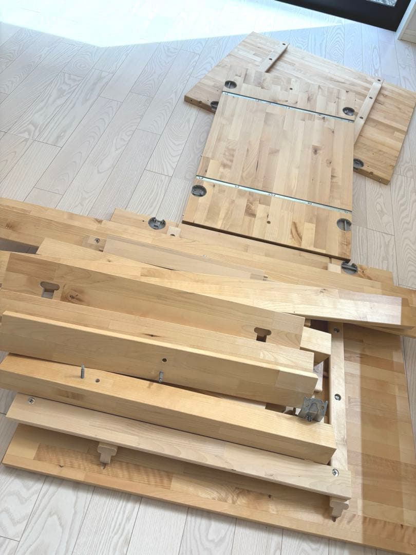 【金土日限定‼️】早い者勝ち IKEA NORDEN 伸長式 ダイニングテーブル