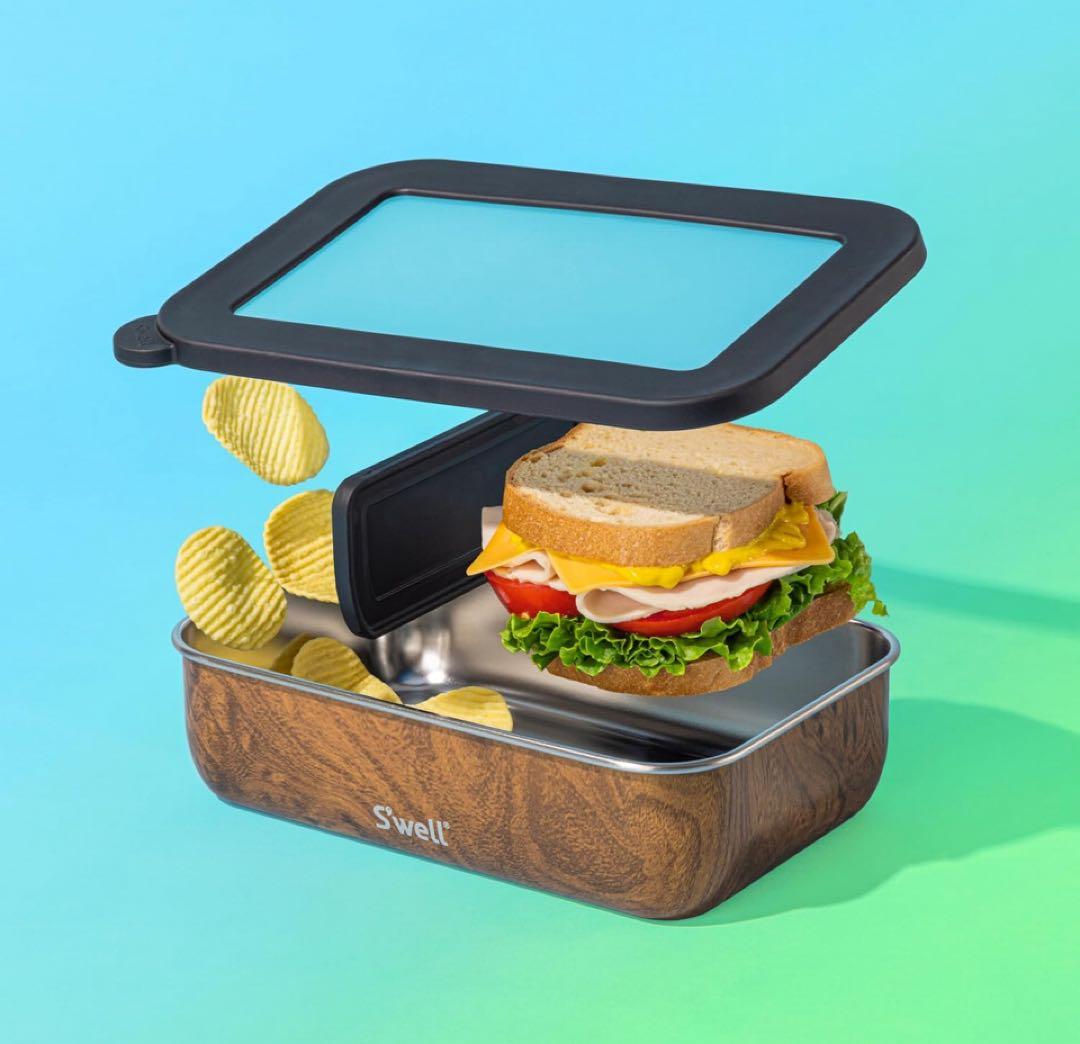 正規新品S'well サンドイッチケース 18/8ステンレス製