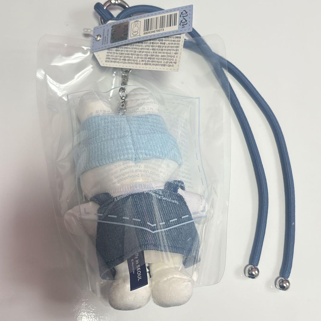 ☆韓国限定☆ミッフィー miffy デニム キーリング ソウル 3点セット