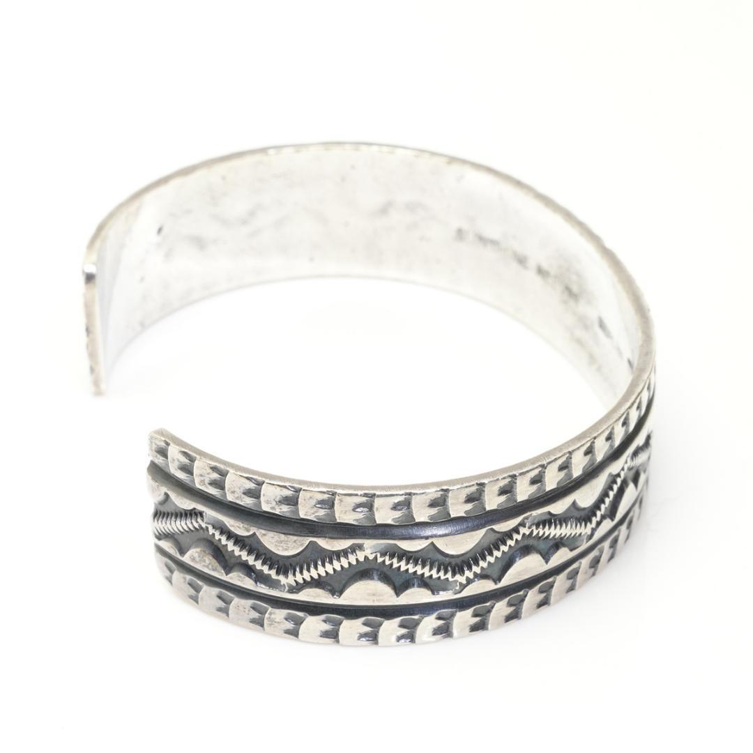 サンシャインリーブス ビームス スタンプワーク バングル 幅1.4cm