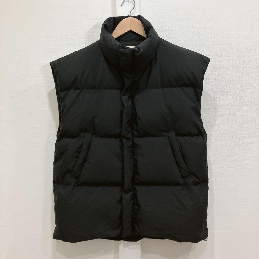 極暖 null. ヌル オーバー ダウン ベスト ブラック F
