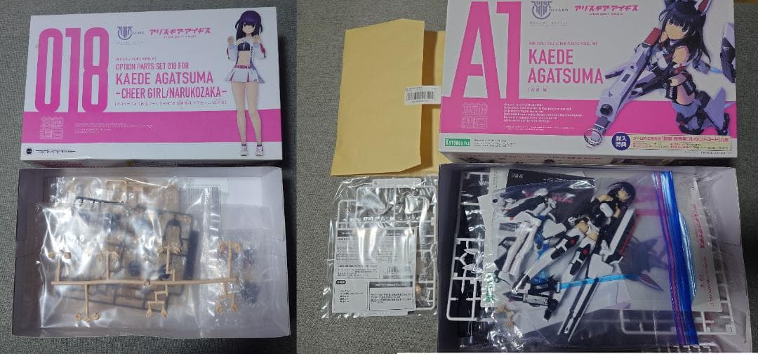 セット売り 吾妻楓 チアガール アリス・ギア・アイギス