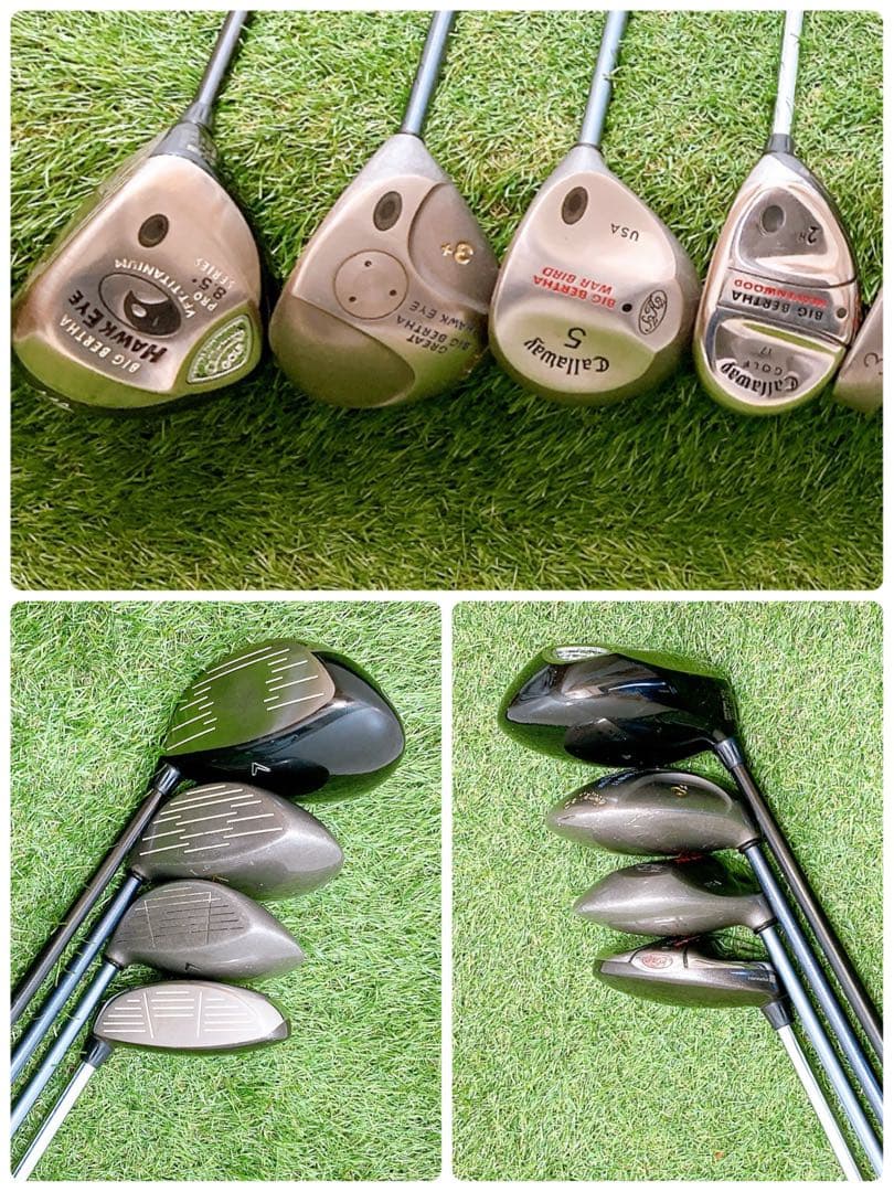 N5.キャロウェイ　初心者オススメ　メンズセット　ゴルフクラブ　14本 右利き