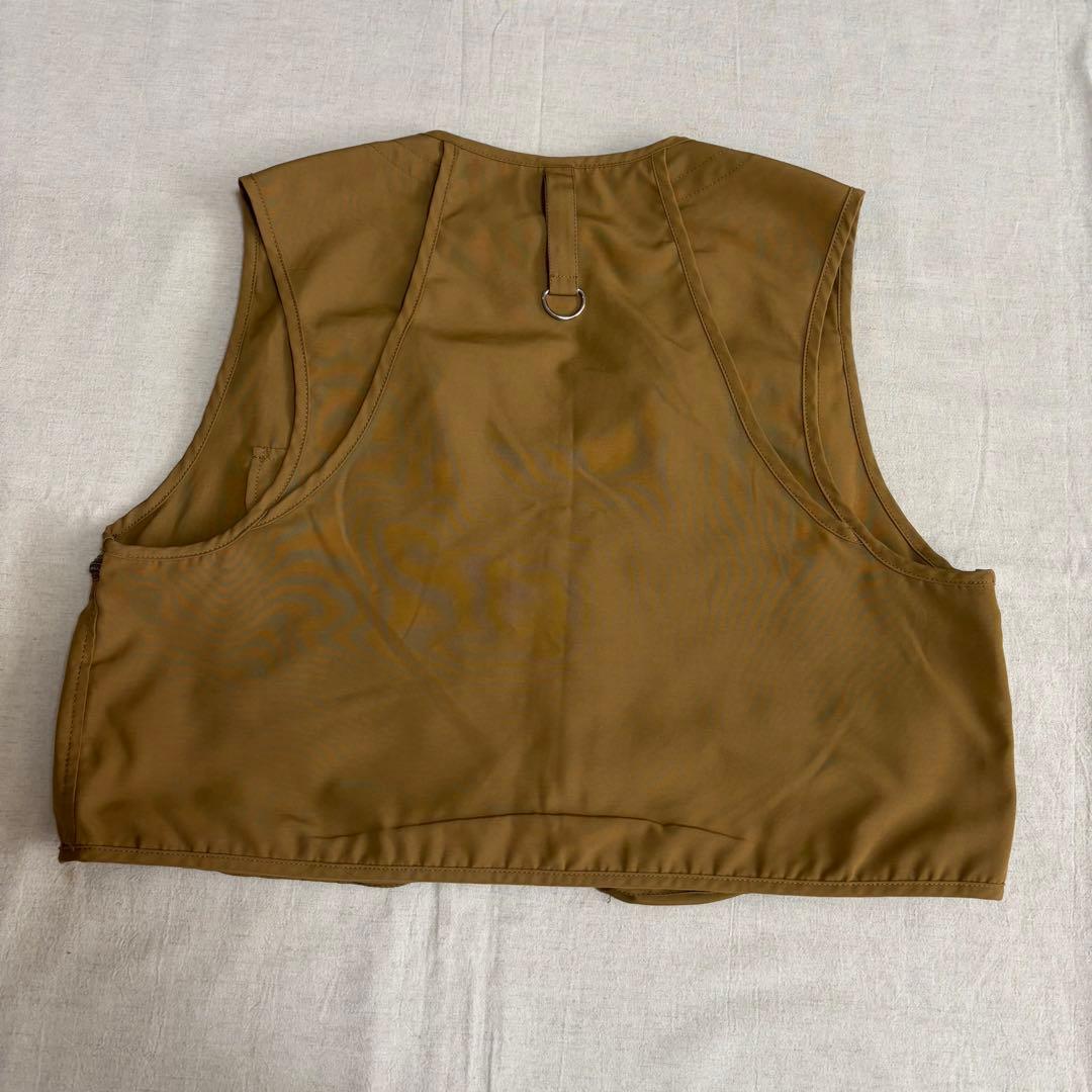 FOX FIRE 旧ロゴ　 フィッシングベスト 迷彩ポケット付き　Lサイズ