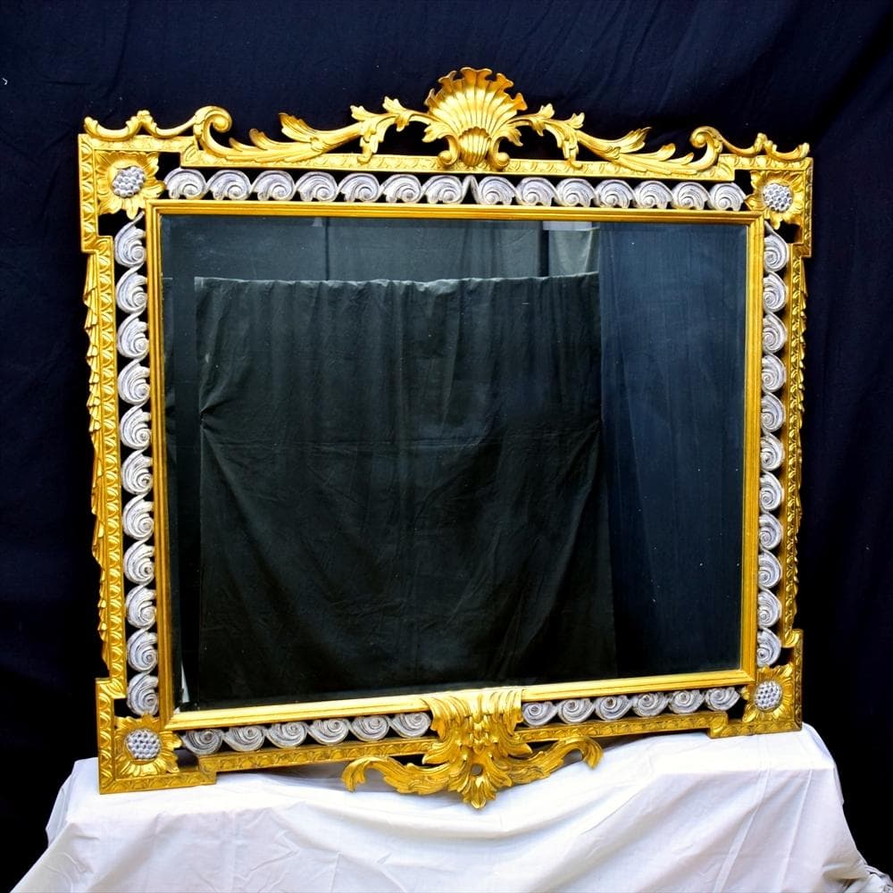 HARRISON&GIL　大型　ウォールミラー　壁掛け　鏡　ミラー　アンティーク