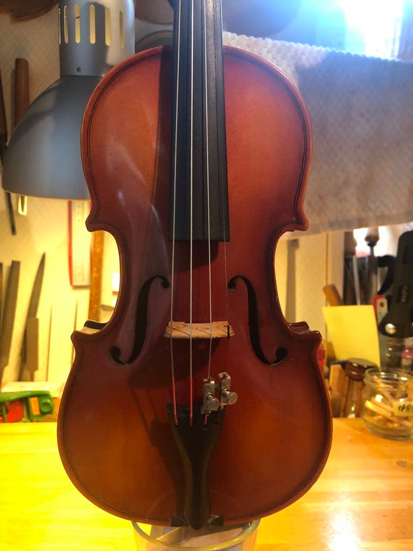 【駒&魂柱調整済】SuzukiバイオリンNo130 1/8 1974