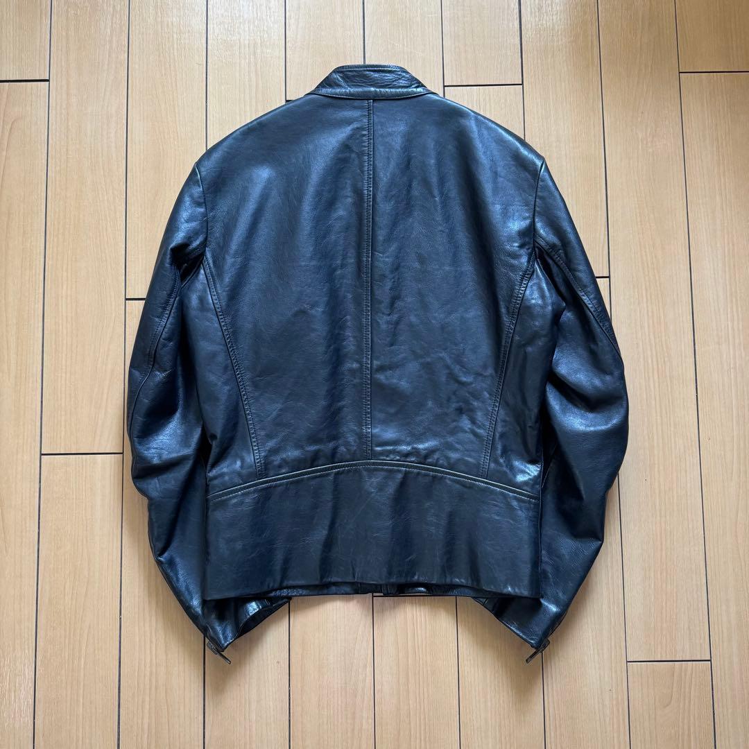 Maison Margiela 09aw ここのえ期 八の字 黒 レザー 44