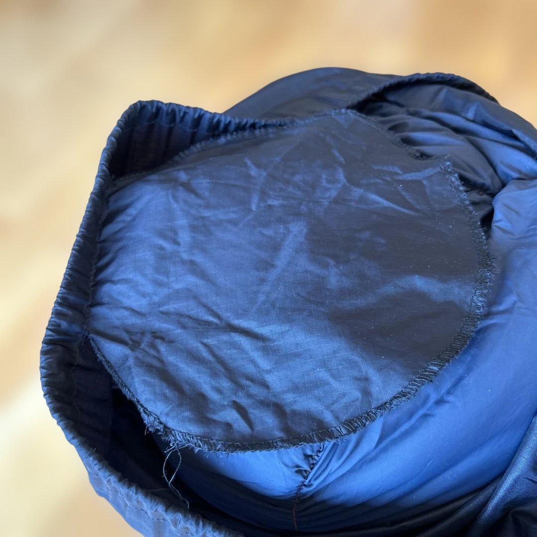 モンベル　バローバッグ　＃1 寝袋　右ジッパー　オレンジ