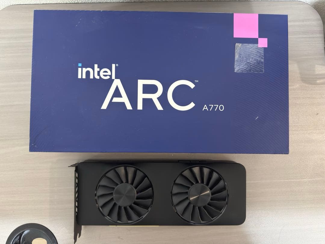 グラフィックボード・グラボ・ビデオカード Intel ARC A770 Limited Edition 16GB